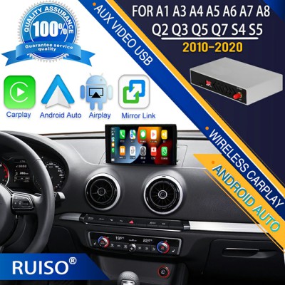 Car Decoding Box Wireless Apple CarPlay Android Auto BOX For Audi A1 A3 A4 A5 A6 A7 A8 Q2 Q3 Q5 Q7 S4 S5