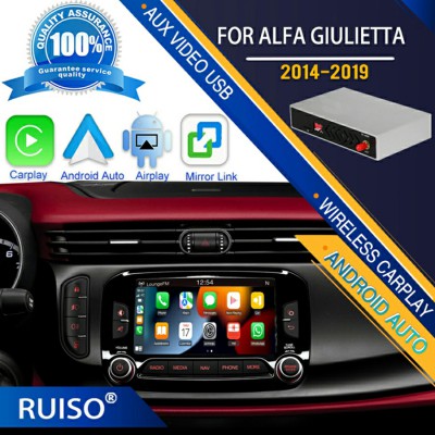 Car Decoding Box Wireless Apple CarPlay Android Auto BOX FOR Alfa Giulietta（2014-2019）