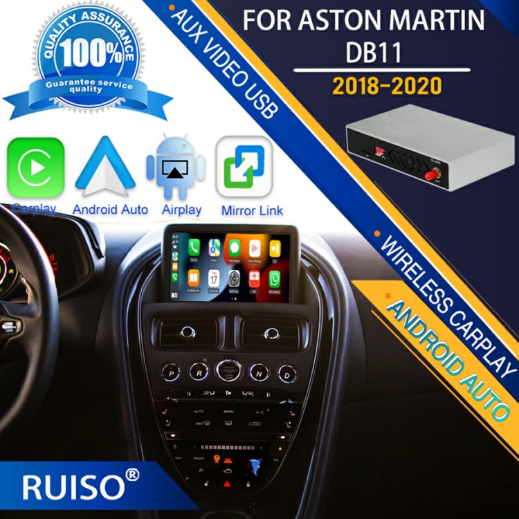 Car Decoding Box Wireless Apple CarPlay Android Auto BOX FOR Aston Martin DB11（2018-2020）