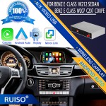 Car Decoding Box Wireless Apple CarPlay Android Auto BOX For Benz E Class W207 C207 Coupe Two-door 2012-2016