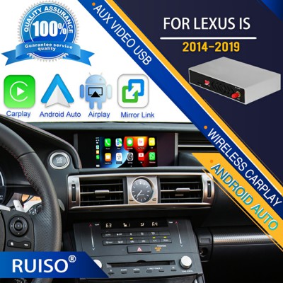 Car Decoding Box Wireless Apple CarPlay Android Auto BOX For LEXUS IS 2014-2019