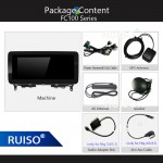 RUISO FC100 Android FOR BENZ C-Class W204/S204 C180 C200 C220 C250 C260 C280 carplay android auto DSP 4G WiFi all in one