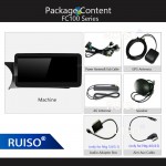 RUISO FC100 Android FOR BENZ C-class W204/S204 C180 C200 C220 C250 C260 C280 C300 C350 C400 carplay android auto DSP 4G WiFi all in one