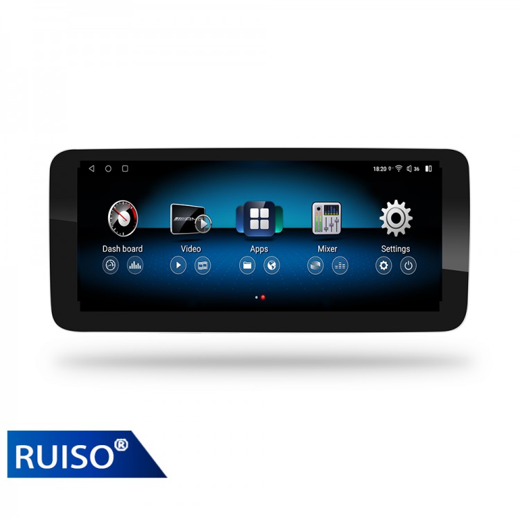 RUISO FC200 Qualcomm Android FOR Benz  A-Class W176 CLA  W177 X177 C177 GLA  X156 carplay android auto Multimedia DSP 4G WiFi all in one