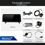 RUISO FC200 Qualcomm  Android FOR BMW X5 E70/X6 E71 (2007-2010) carplay android auto Multimedia DSP 4G WiFi all in one