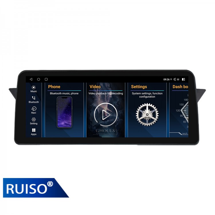 RUISO FC200 Qualcomm  Android FOR BMW X1 E84 idrive 2009-2015 carplay android auto Multimedia DSP 4G WiFi all in one