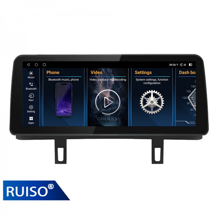 RUISO FC200 Qualcomm  Android FOR BMW  E81 E82 E87 E88 idrive (2005-2012) carplay android auto Multimedia DSP 4G WiFi all in one