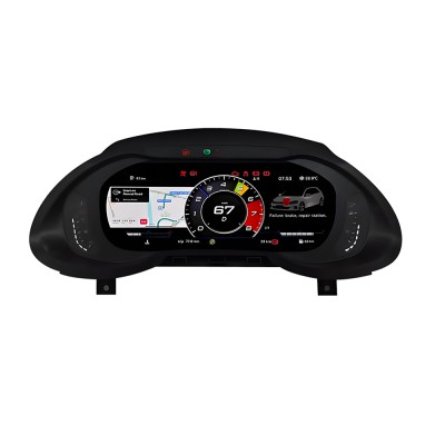 Ruiso Car Digital Instrument For Q5 A4 RS4 A5 RS5 LCD Digital Dashboard monitor Panel Virtual Cockpit Speed Meter