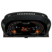 Ruiso Car Digital Instrument For BMW X5 E70 X6 E71 2006-2013 CCC CIC LCD Digital Dashboard monitor Panel Virtual Cockpit Speed Meter